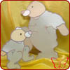 applique/abatjour orsetto